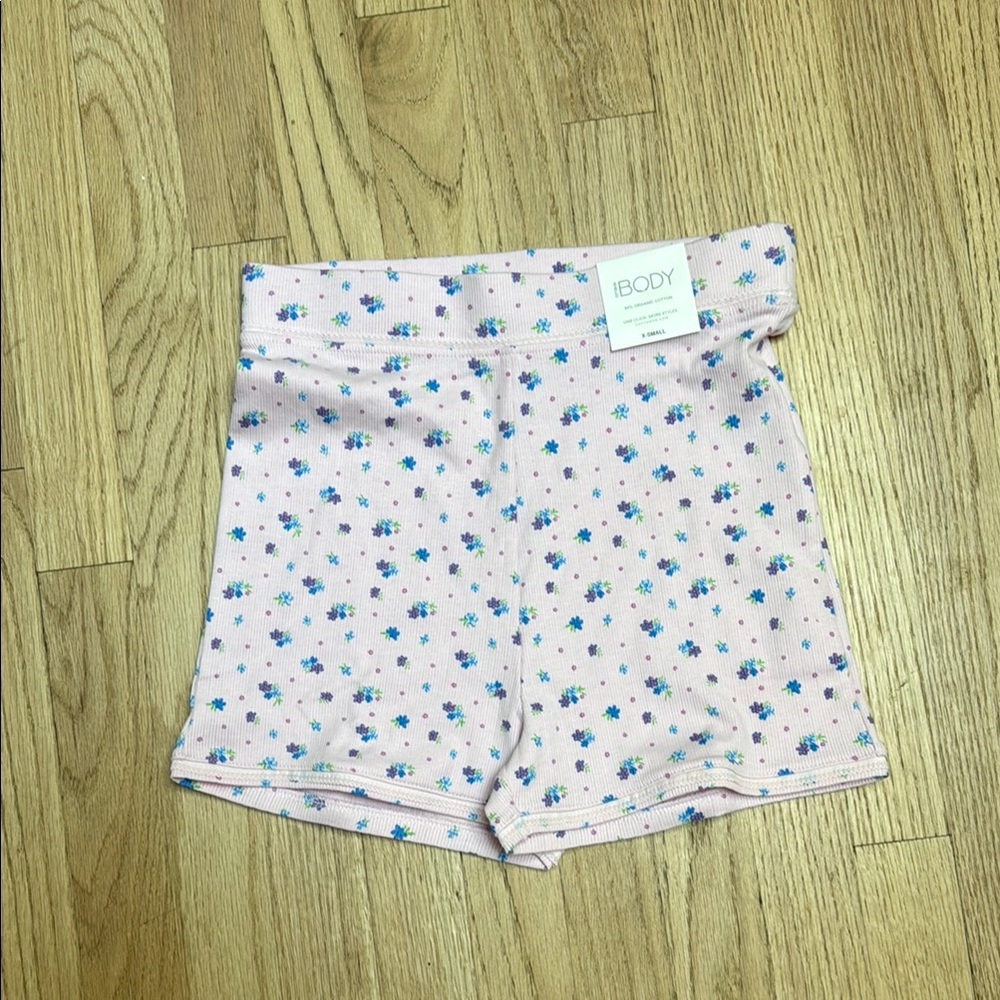 Floral Shorts Lounge Pink NWT - Picture 2 of 5